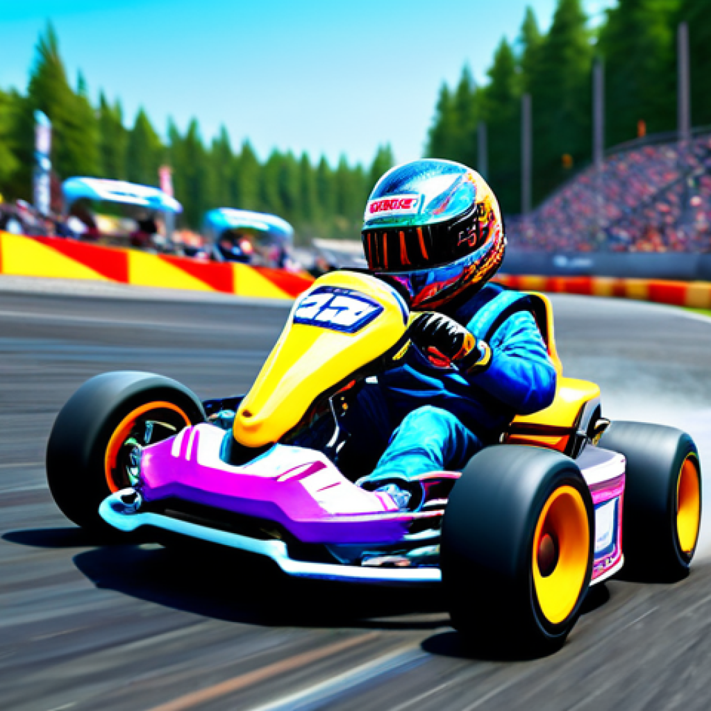 카트라이더 초보 유저의 성공 비법 - Drifting Action**

"A vibrant and dynamic screenshot of a KartRider race, focusing on a kart mid-dri...