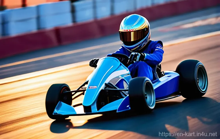 카트라이더 신규 업데이트와 팬아트 대회의 성공 스토리 - **Prompt Title: The Apex Drift**
    A highly skilled KartRider: Drift racer, female, mid-20s, with ...