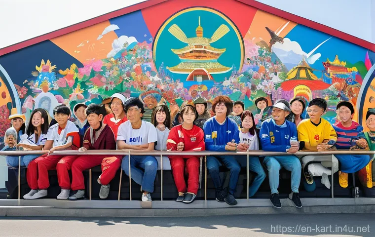 카트라이더 팬아트 이벤트의 특별한 이야기 - **Imaginative KartRider Adventure:** A full-length, highly detailed image of KartRider characters, c...