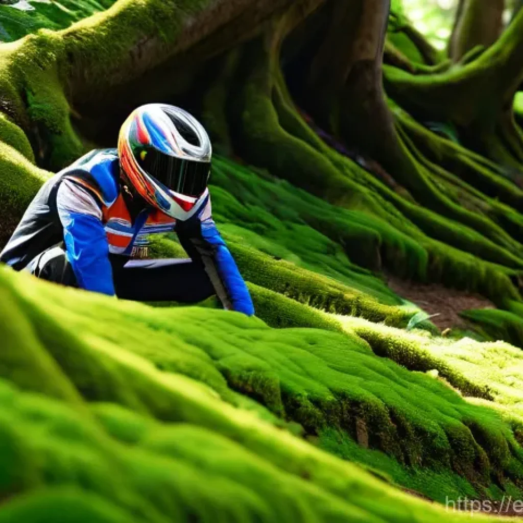 카트라이더 트랙 공략 동영상 추천 - **Exploring Hidden Paths on a Forest Track**
    A focused young adult male character, dressed in a ...