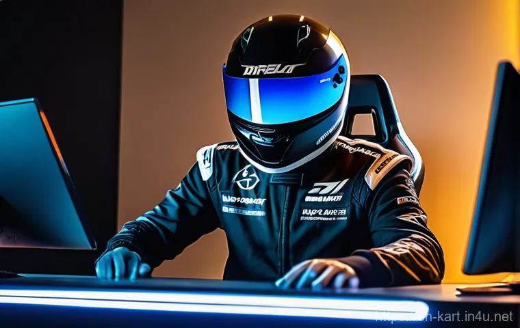 카트라이더 초보자가 많이 하는 실수 - **"Kart Unleashing Chain Boost on Straightaway"**
    A highly customized, aerodynamically designed ...